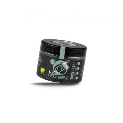 Paste aus schwarzem Bio-Knoblauch