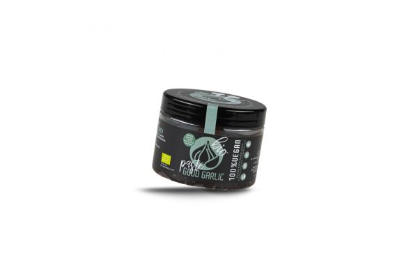 Paste aus schwarzem Bio-Knoblauch