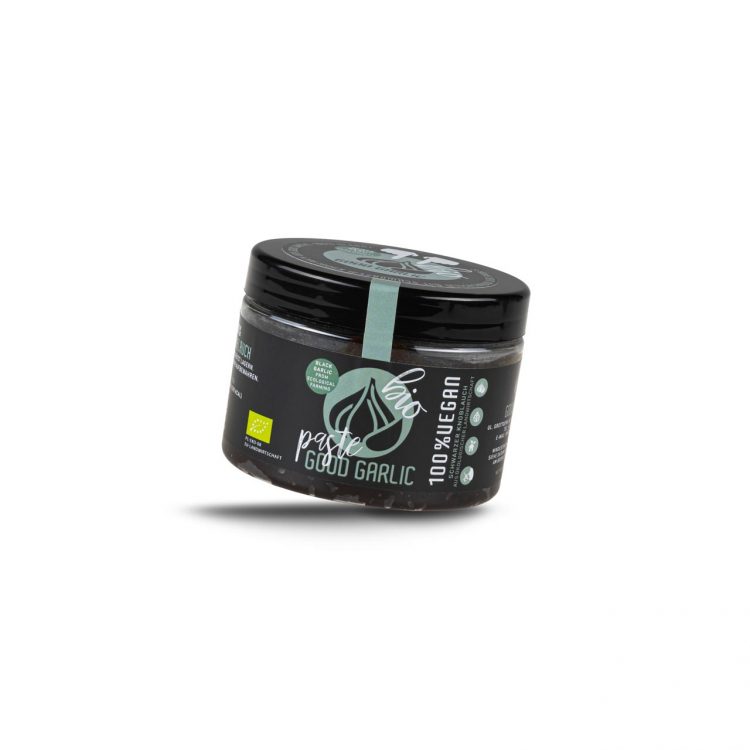 Paste aus schwarzem Bio-Knoblauch